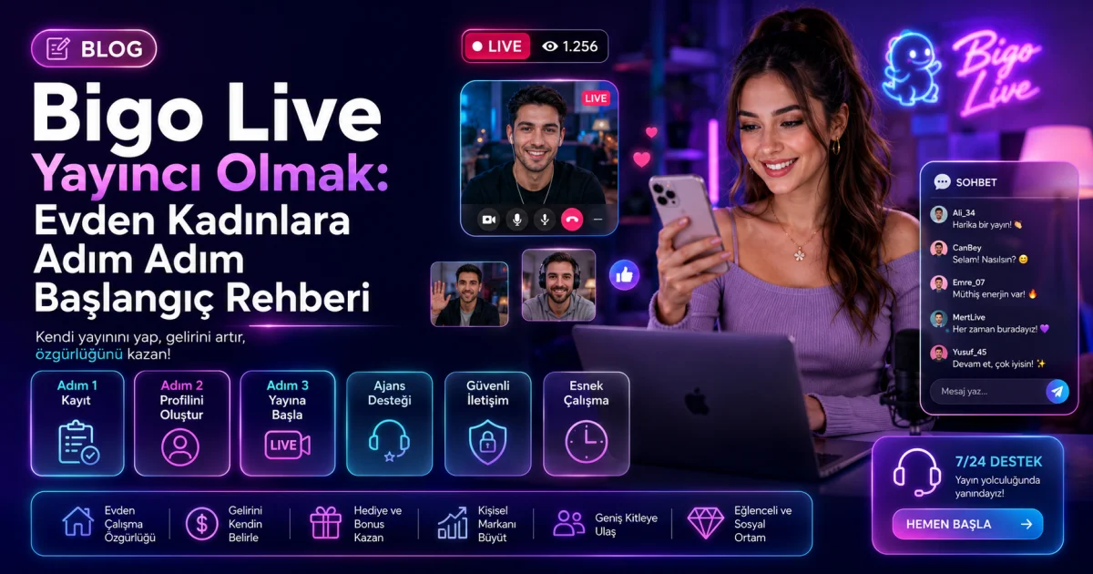 Becoming a Bigo Live Broadcaster: Step-by-Step Guide for Women from Home
