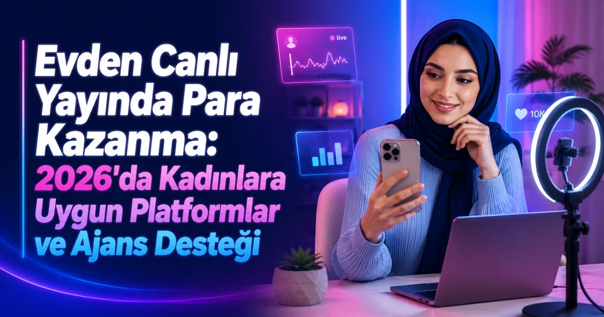 Evdən Canlı Yayında Pul Qazanmaq: 2026-cı ildə Qadınlara Uyğun Platformalar və Agentlik Dəstəyi