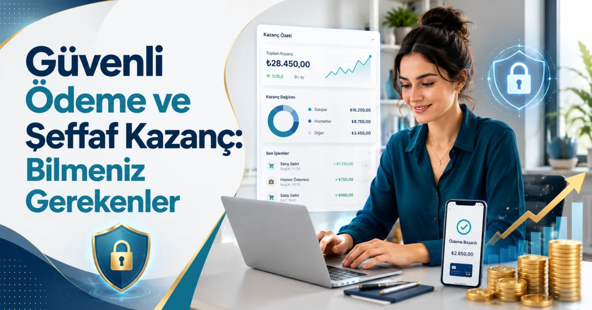 Güvenli Ödeme ve Şeffaf Kazanç: Bilmeniz Gerekenler