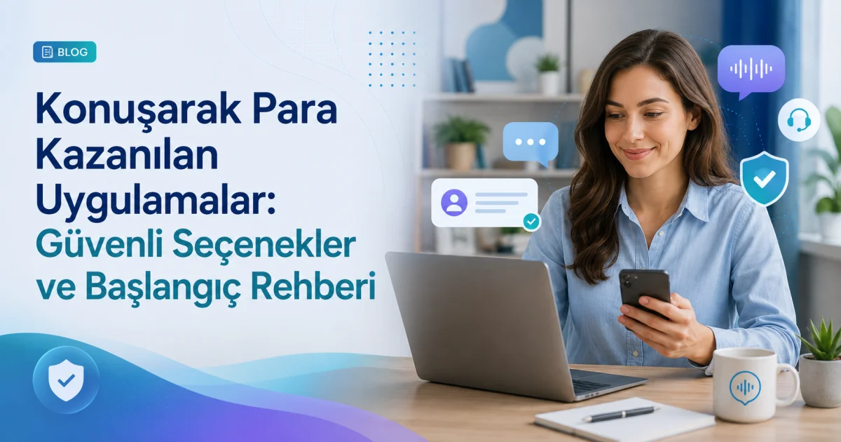 Danışaraq Pul Qazanılan Tətbiqlər: Təhlükəsiz Seçimlər və Başlanğıc Bələdçisi