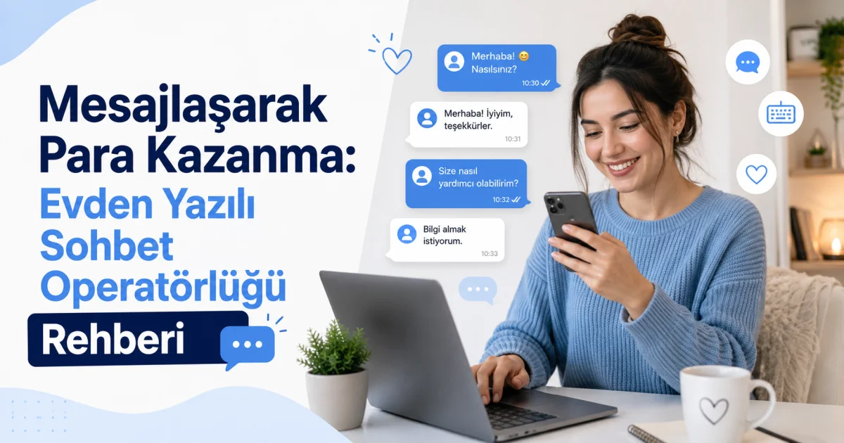 Earn Money by Messaging: A Guide to At-Home Text Chat Operator Jobs
