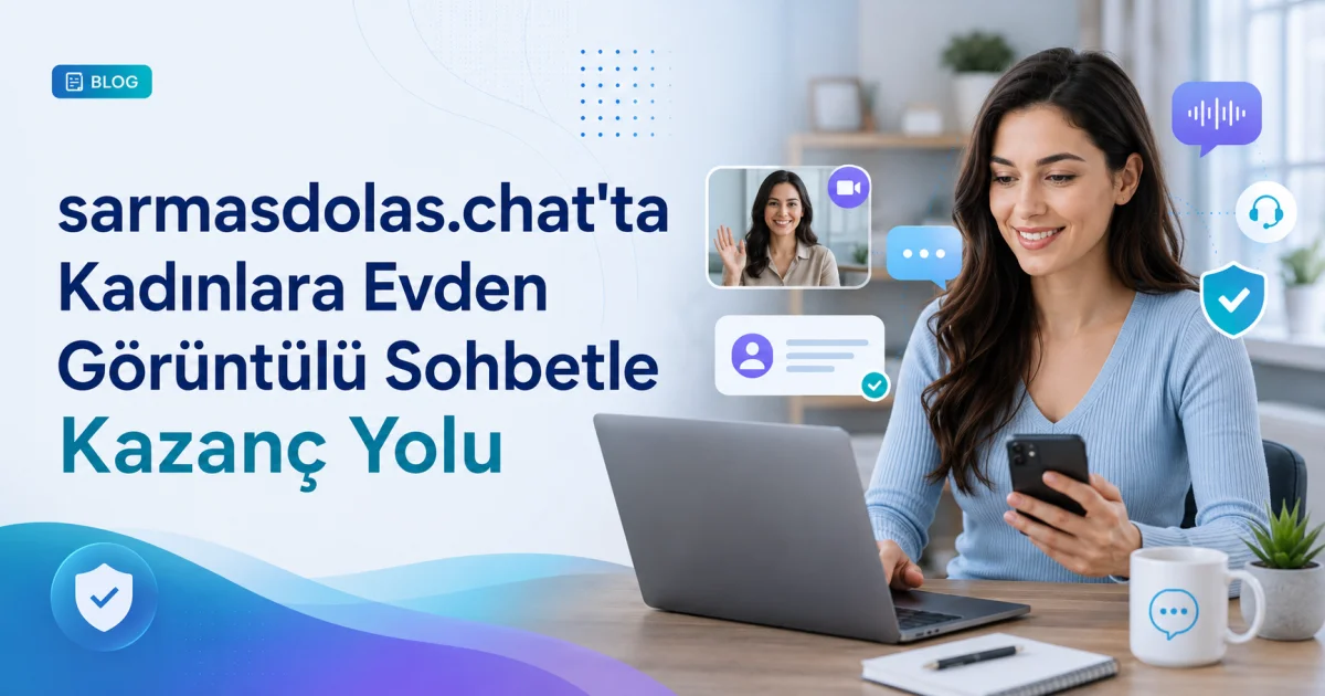 sarmasdolas.chat ilə Qadınlara Evdən Video Çatla Gəlir İmkanı