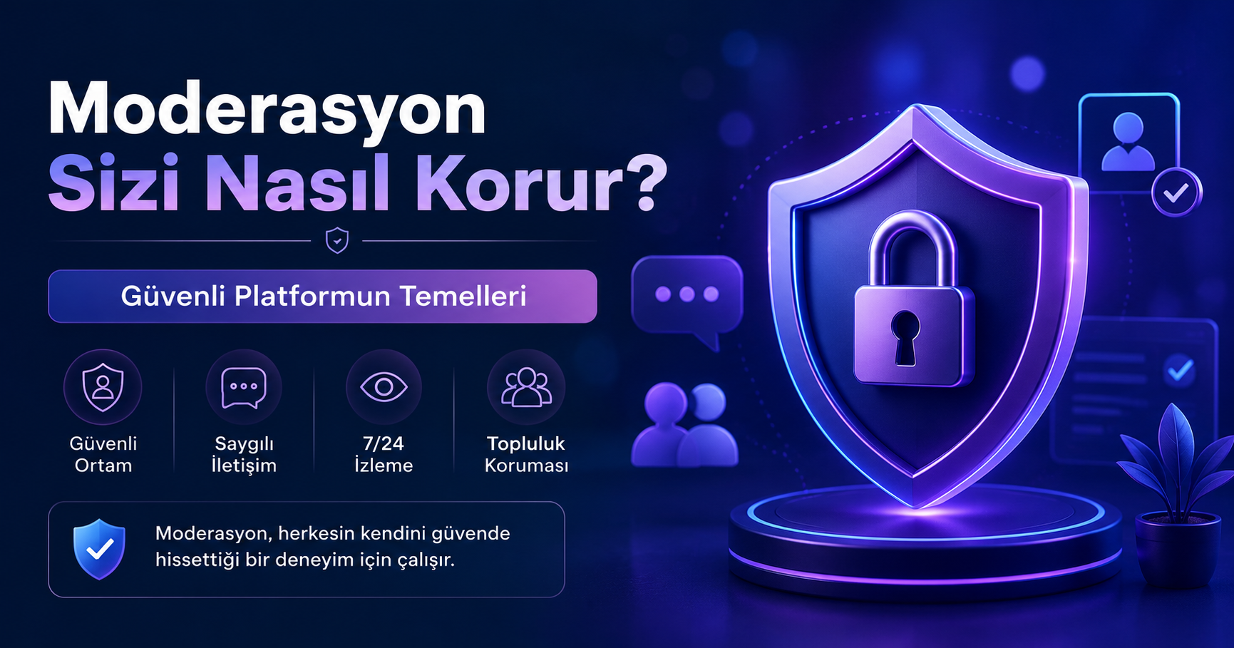 How Moderation Protects You: Foundations of a Safe Platform