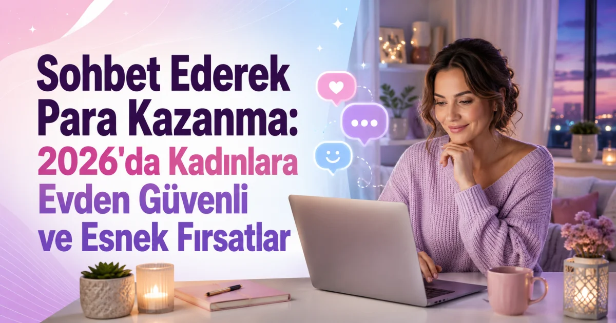 Söhbət Edərək Pul Qazanma: 2026-cı ildə Qadınlar üçün Evdən Təhlükəsiz və Elastik Fürsətlər