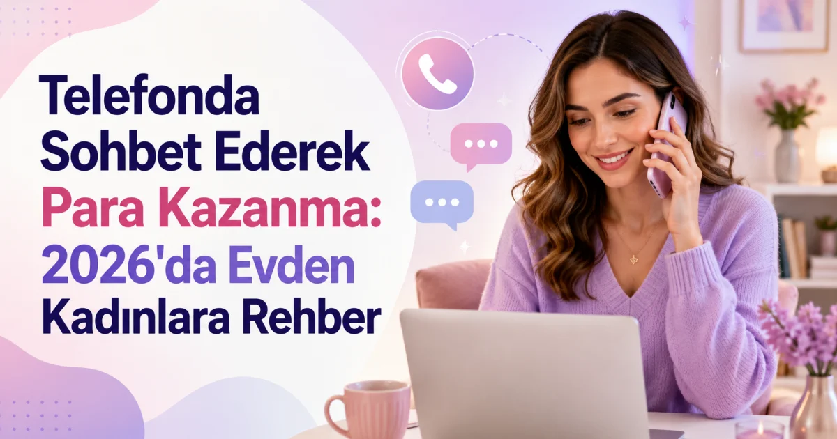 Telefonla Çat Edərək Pul Qazanmaq: 2026-cı İldə Evdən Qadınlar üçün Bələdçi