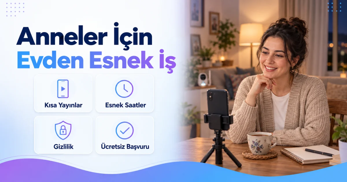Bebeği Uyuduktan Sonra Evden Çalışmak İsteyen Annelere İş
