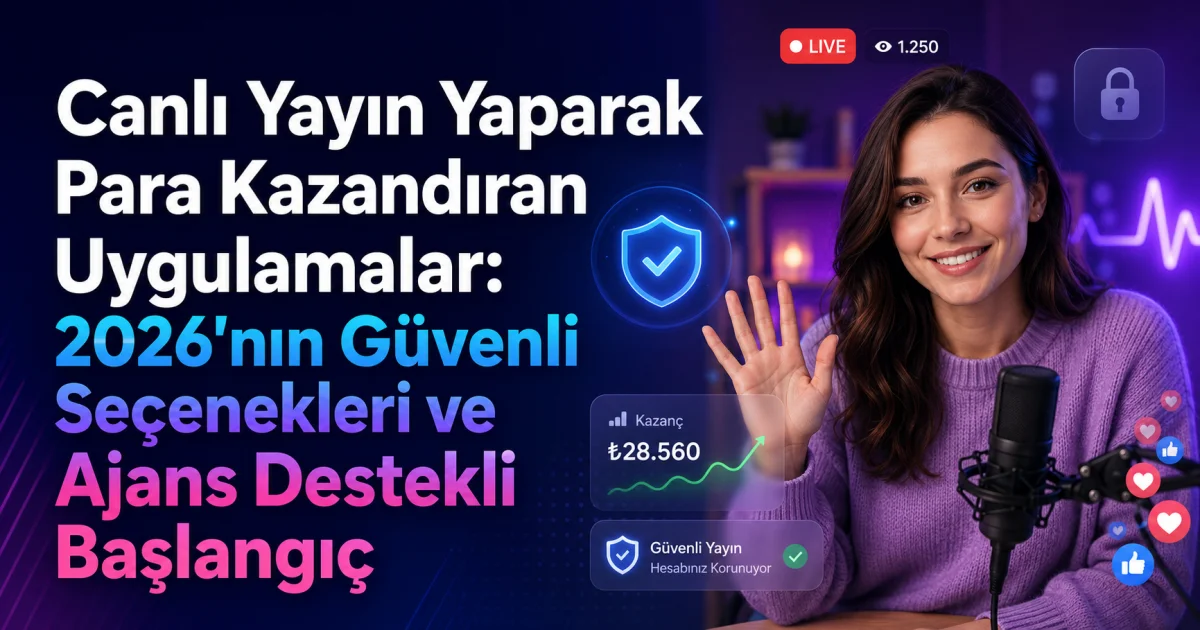 Money-Making Live Streaming Apps: Safe Options and Agency Support for 2026