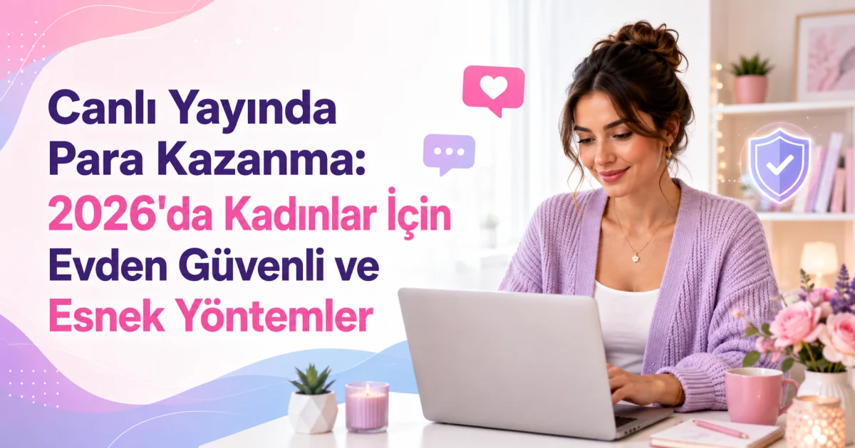 Earn Money on Live Streaming: Safe and Flexible Home-Based Methods for Women in 2026