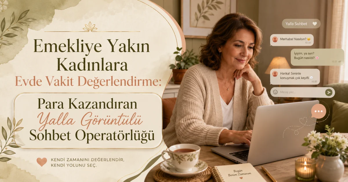 At-Home Time Management for Women Nearing Retirement: Earning with Yalla Video Chat Operator