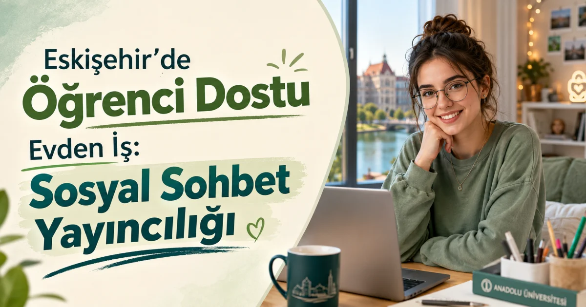 Student-Friendly Work from Home in Eskişehir: Social Chat Hosting