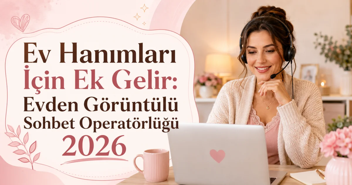 Extra Income for Housewives: Work from Home as a Video Chat Operator 2026
