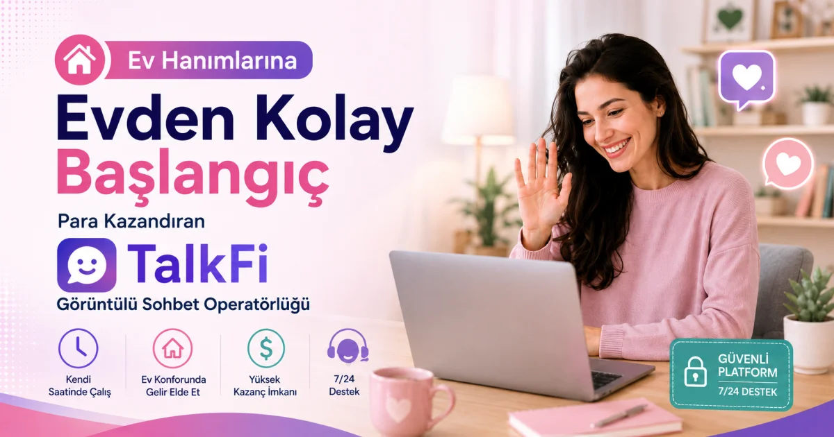 Easy Start from Home for Housewives: Profitable TalkFi Video Chat Operator