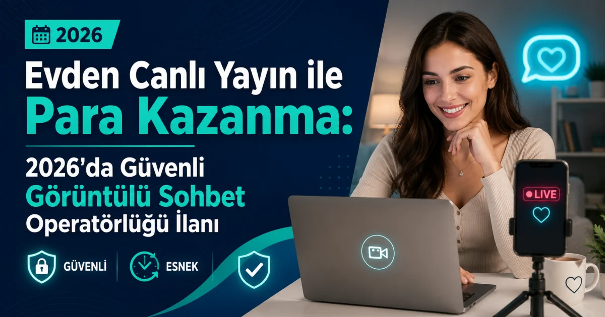 Earn Money with Live Streaming from Home: Secure Video Chat Operator Job in 2026