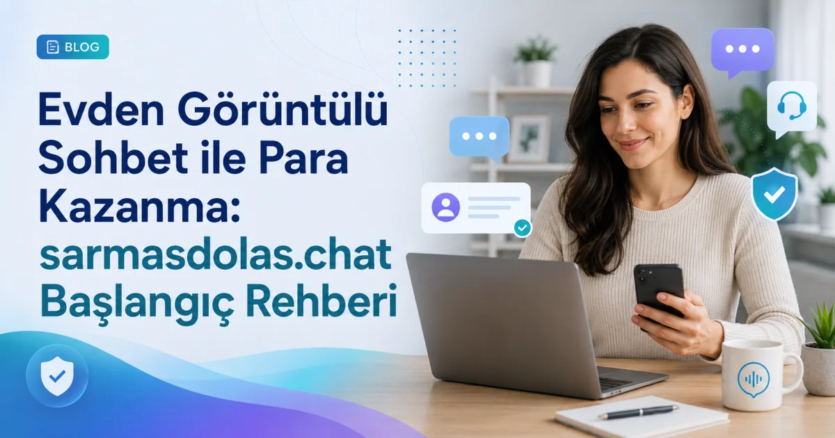 Earn Money with Video Chat from Home: sarmasdolas.chat Getting Started Guide