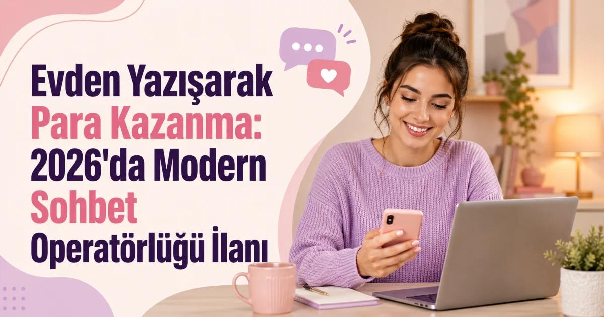 Evdən Yazışaraq Pul Qazanmaq: 2026-cı ildə Müasir Söhbət Operatorluğu Elanı