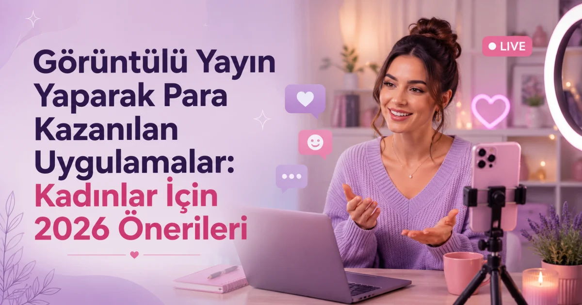 Apps to Earn Money Through Live Video Streaming: 2026 Recommendations for Women