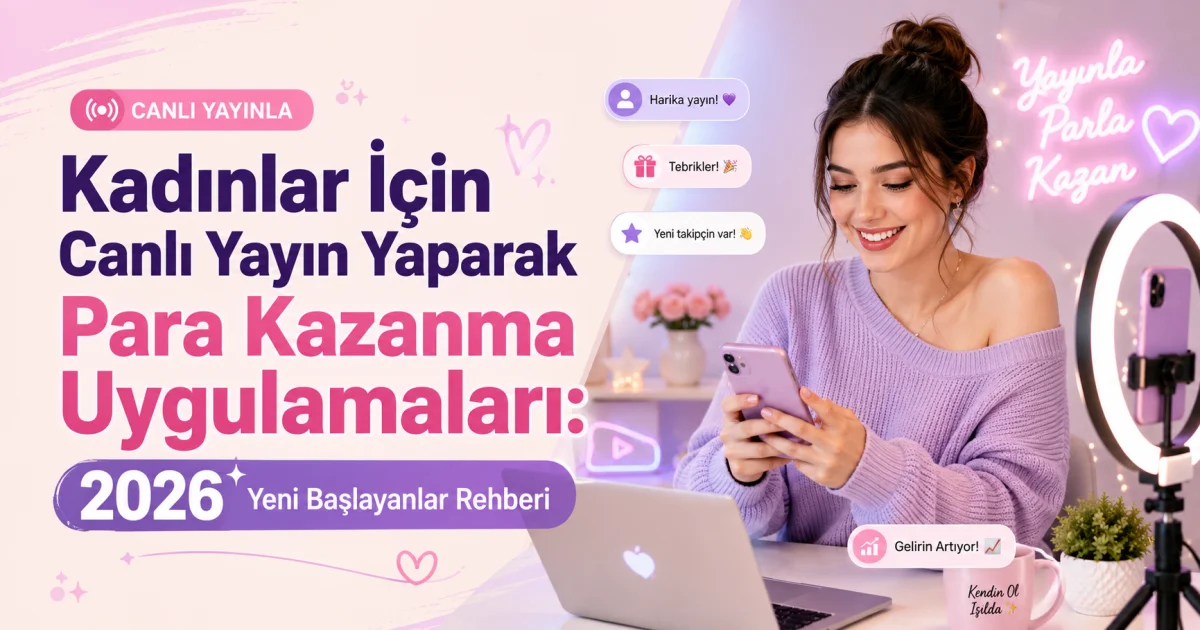 Live Streaming Money-Making Apps for Women: 2026 Beginner's Guide