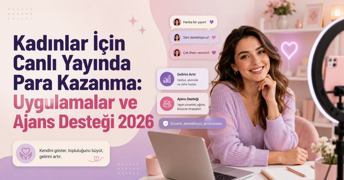 Earn Money on Live Streaming for Women: Apps and Agency Support 2026