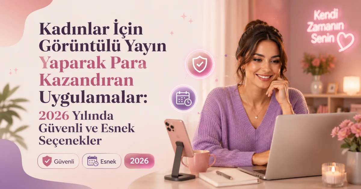 Qadınlar Üçün Canlı Yayınla Pul Qazanma Tətbiqləri: 2026-cı İldə Təhlükəsiz və Elastik Seçimlər