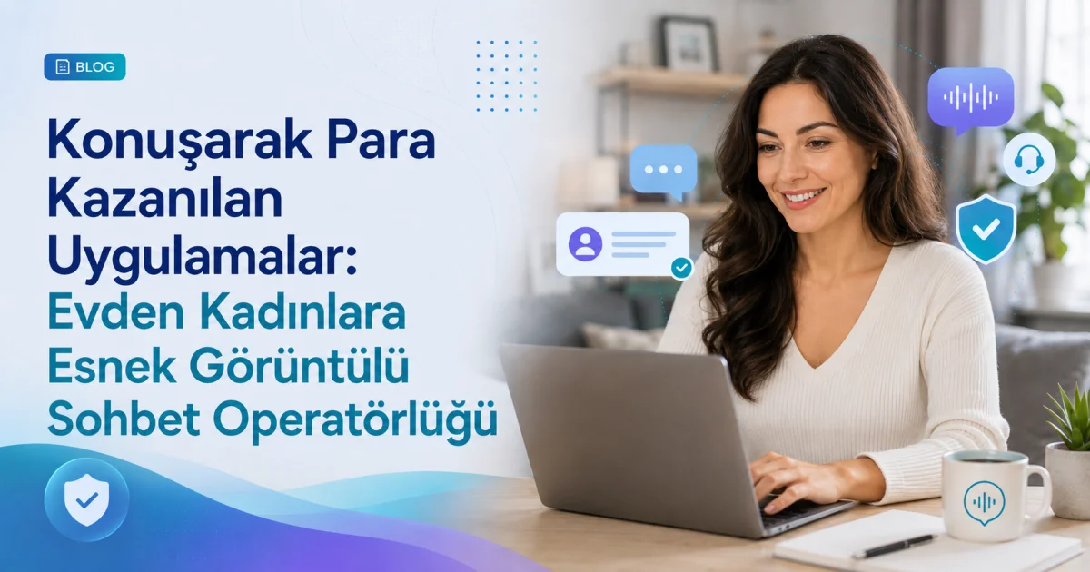 Apps That Pay You to Talk: Flexible Video Chat Operator Jobs for Women from Home