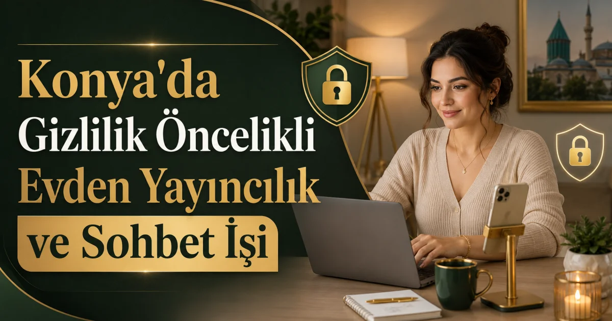 Konyada Məxfilik Prioritetli Evdən Yayım və Söhbət İşləri