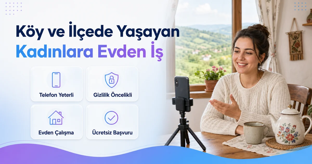 Home-Based Job for Women in Villages and Small Towns: Video Chat Operator