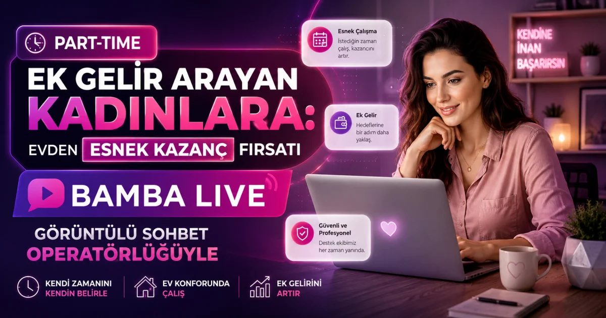 Əlavə Gəlir Axtaran Qadınlar üçün Esnek Evdən İş: Qazandıran Tiya Live Söhbət Operatorluğu
