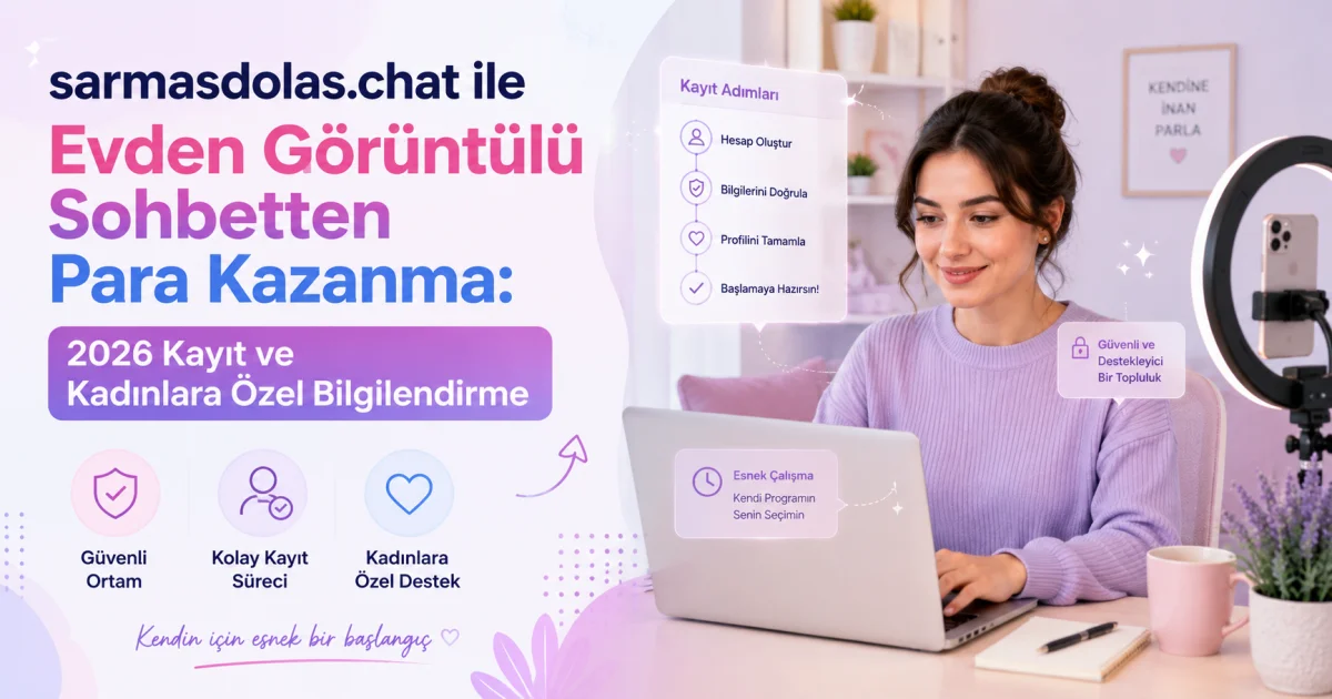 Earn Money from Home with sarmasdolas.chat Video Chat: 2026 Registration and Women-Only Info