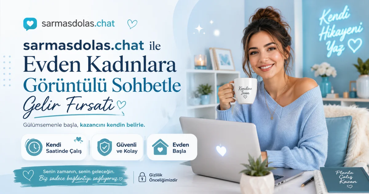 sarmasdolas.chat ilə Evdən Qadınlara Video Çatla Gəlir İmkanı