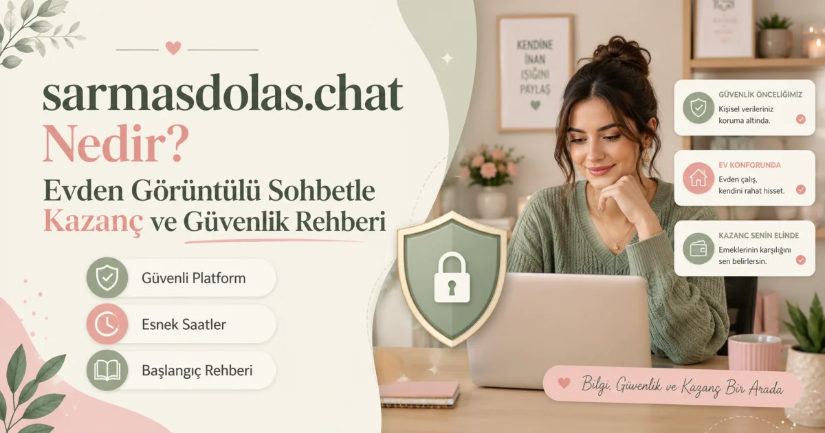 sarmasdolas.chat Nədir? Evdən Görüntülü Çatla Gəlir və Təhlükəsizlik Bələdçisi
