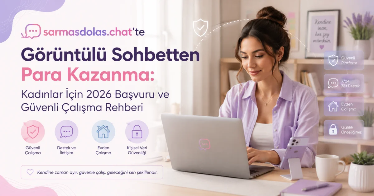 Earn Money via Video Chat on sarmasdolas.chat: 2026 Application and Safe Work Guide for Women
