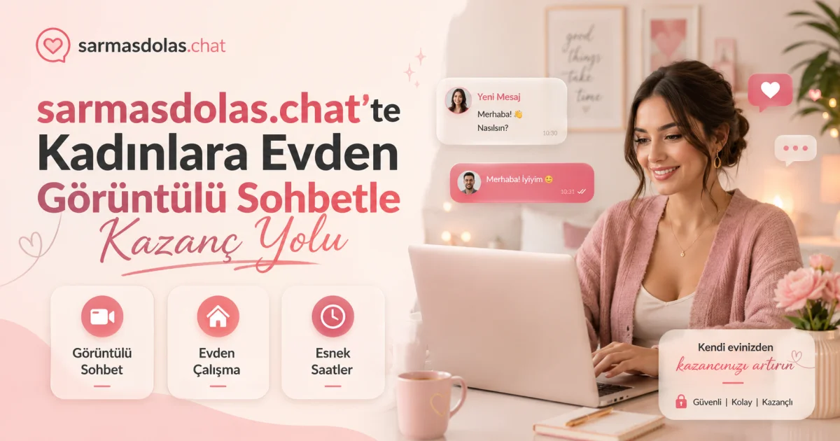 sarmasdolas.chat-də Qadınlara Evdən Video Çatla Gəlir İmkanı