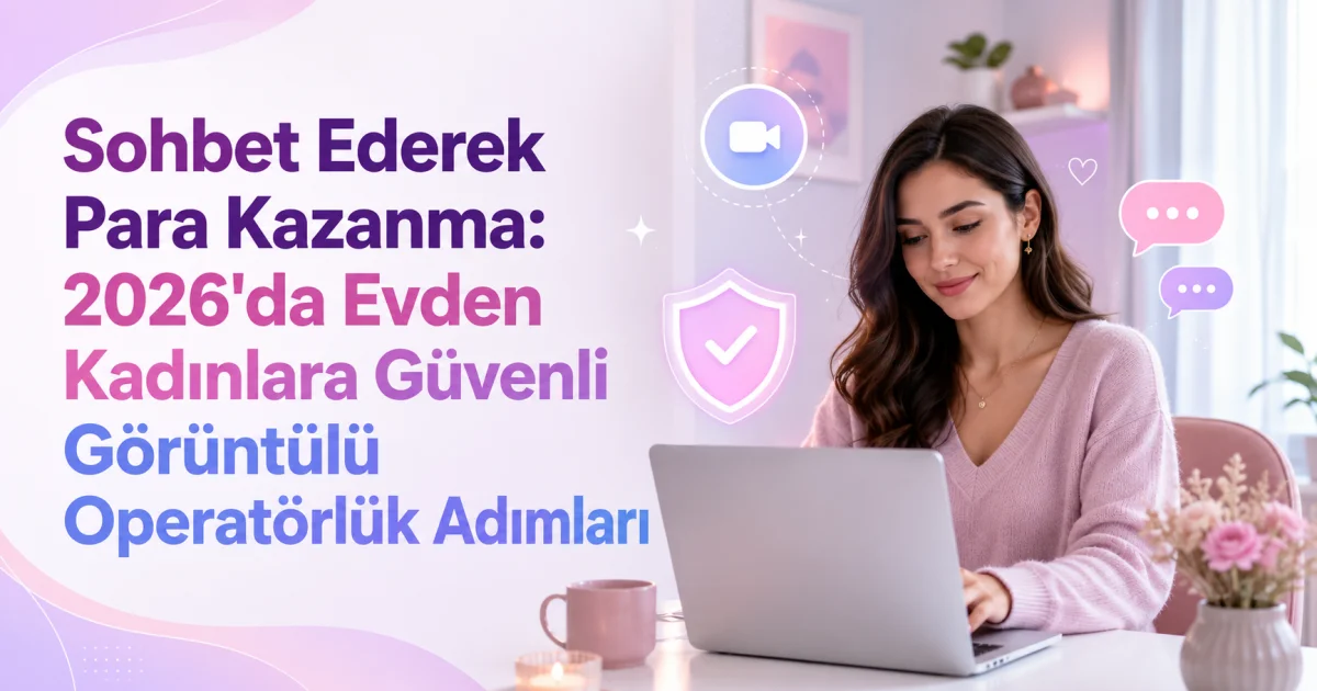 Söhbətlə Pul Qazanmaq: 2026-cı İldə Evdən Qadınlar Üçün Təhlükəsiz Video Operatorluğu Addımları