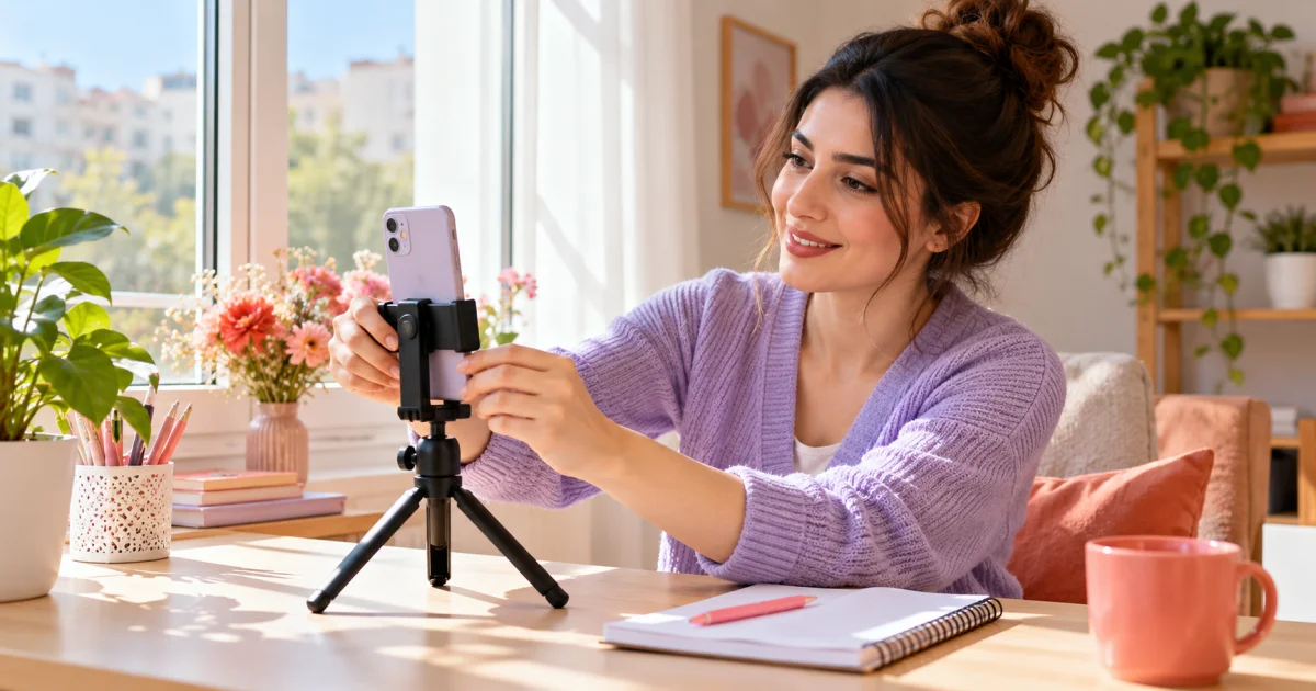 Telefon Standı ve Gün Işığıyla Evden Başlanabilecek Esnek İş