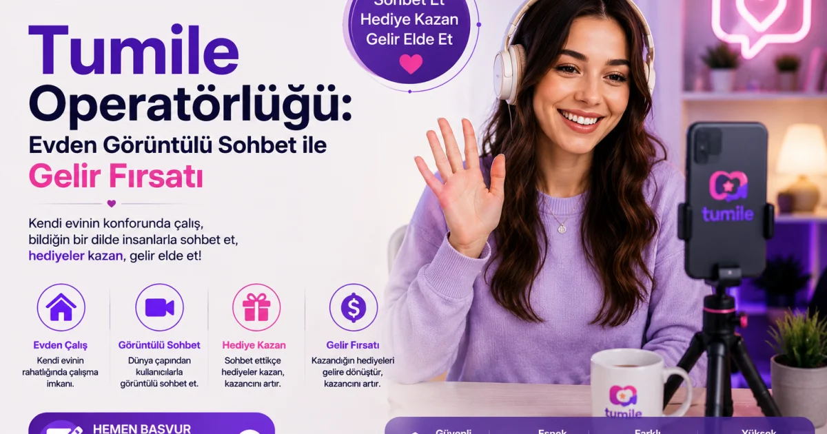 Tumile Operator: Earn Income from Video Chatting at Home