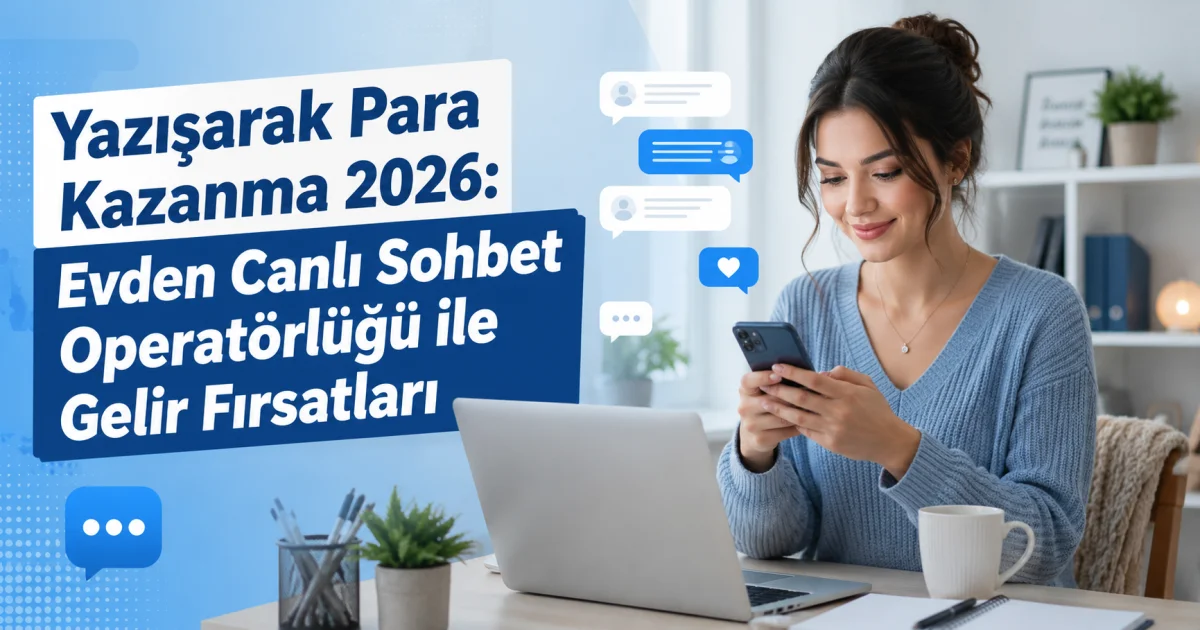 2026-cı ildə Yazışaraq Pul Qazanmaq: Evdən Canlı Sohbet Operatorluğu Fırsatları