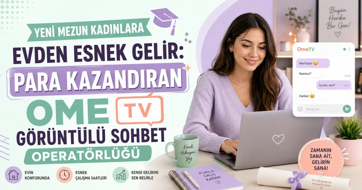 Yeni Məzun Qadınlara Evdən Elastik Gəlir: Qazandıran OmeTV Görüntülü Çat Operatorluğu